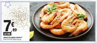 E.Leclerc CREVETTES ROSES CUITES offre