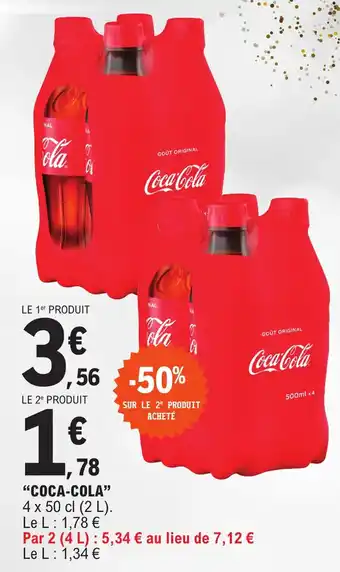 E.Leclerc "COCA-COLA" offre