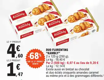E.Leclerc DUO FLORENTINS "KAMBLY" offre