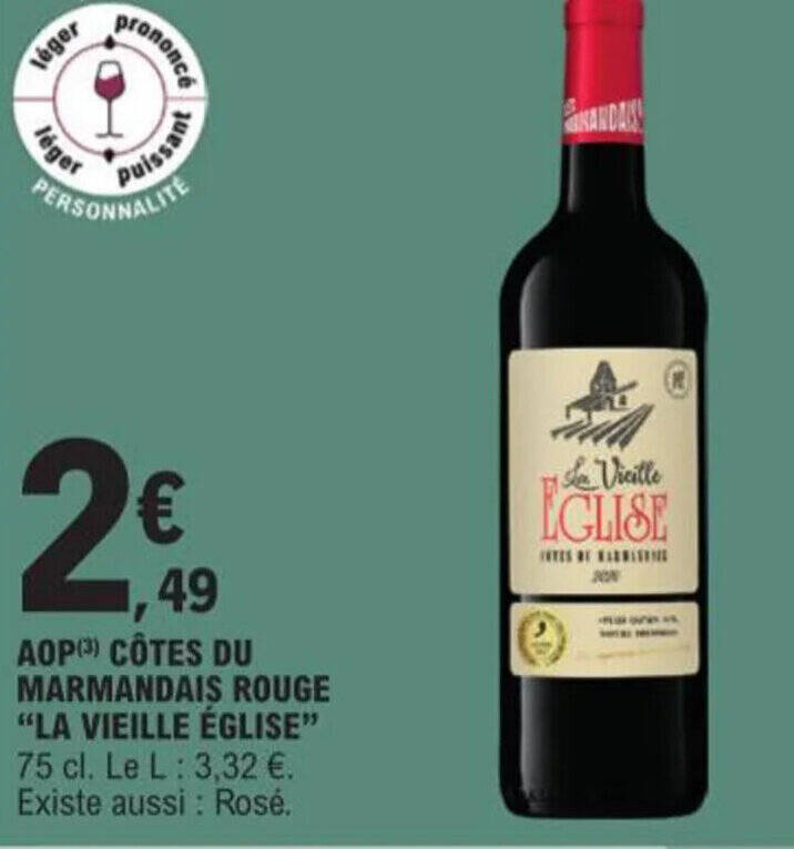 Promo AOP(3) CÔTES DU MARMANDAIS ROUGE Promo AOP(3) CÔTES DU MARMANDAIS ROUGE