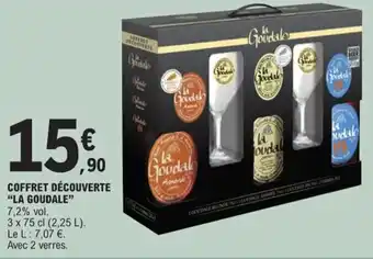 E.Leclerc COFFRET DÉCOUVERTE "LA GOUDALE" offre