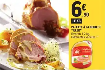 E.Leclerc PALETTE À LA DIABLE(2) "ILLER" offre