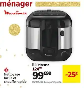 Conforama Moulinex friteuse am316d10 offre