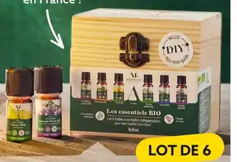 Gifi Coffret 6 huiles essentielles bio offre