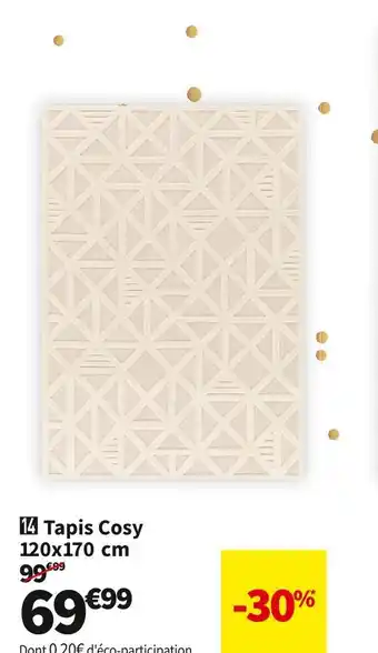 Conforama Tapis cosy offre