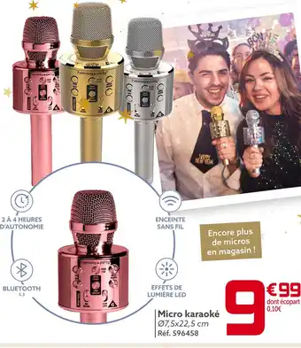 Gifi Micro karaoké offre