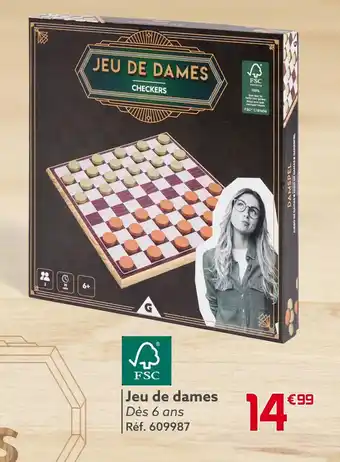 Gifi Jeu de dames offre