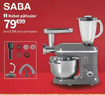 Conforama Saba robot pâtissier km6130021s offre