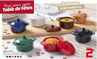 Gifi Mini cocotte offre