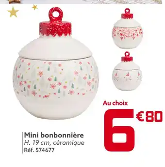 Gifi Mini bonbonnière offre
