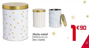 Gifi Boite métal offre