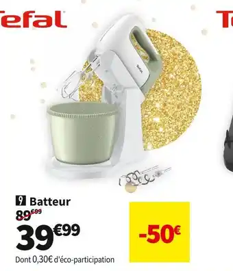 Conforama Tefal batteur ht464010 offre