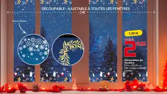 GiFi Décoration de fenêtre offre