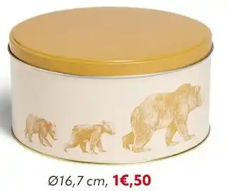 Gifi Boite ronde offre