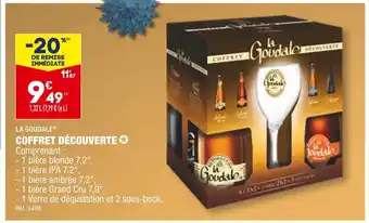 ALDI La goudale coffret découverte offre