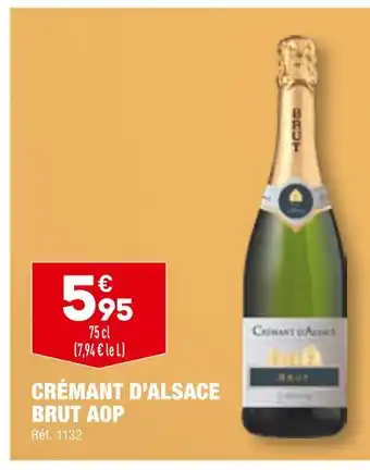 ALDI Crémant d’alsace brut aop offre