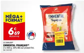 ALDI Le cavalier emmental français offre