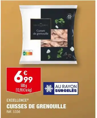 ALDI Excellence cuisses de grenouille offre