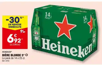 Heineken bière blonde 5°