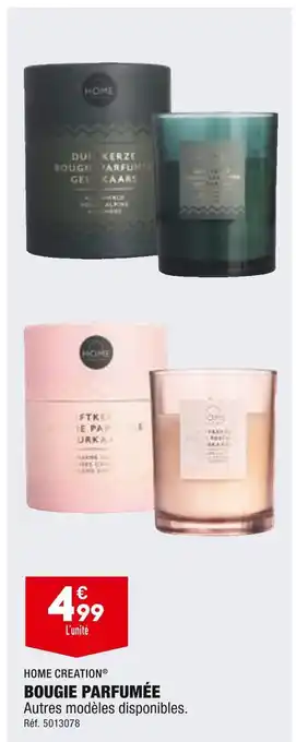 ALDI Home creation bougie parfumée offre