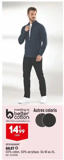 ALDI Up2fashion gilet offre