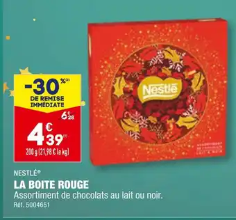 ALDI Nestlé la boite rouge offre