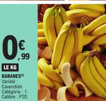E.Leclerc BANANES offre