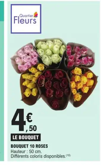 E.Leclerc BOUQUET 10 ROSES offre