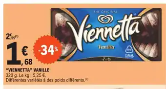 E.Leclerc "VIENNETTA" VANILLE offre