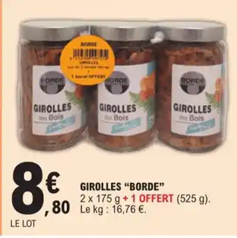 E.Leclerc GIROLLES "BORDE" offre