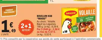 BOUILLON KUB "MAGGI"