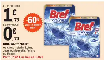 E.Leclerc BLOC WC(2)(3) "BREF" offre