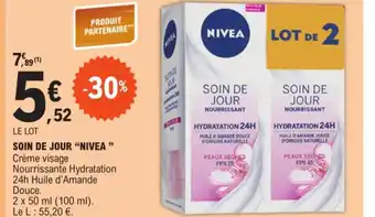 E.Leclerc SOIN DE JOUR "NIVEA ” offre