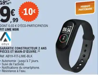 E.Leclerc GARANTIE CONSTRUCTEUR 2 ANS PIÈCES ET MAIN-D'ŒUVRE. (3) offre