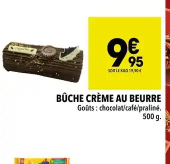 Supeco Bûche crème au beurre offre