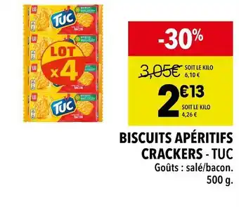 Supeco Lu biscuits apéritifs crackers tuc offre