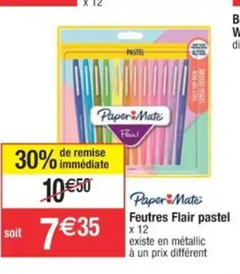 PaperMate Feutres Flair pastel