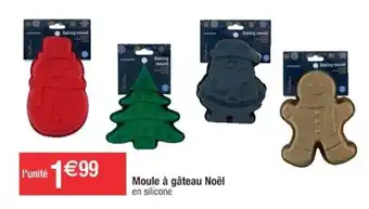 Moule à gâteau Noël en silicone
