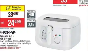 Cora x Carrefour Friteuse 2,5 L offre