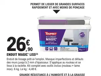ENDUIT MAGIC' LISS