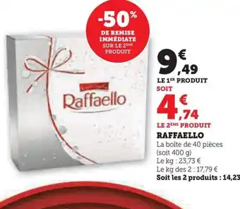 Hyper U Raffaello offre