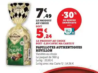 PAPILLOTES AUTHENTIQUES REVILLON