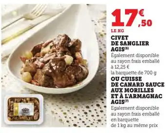 CIVET DE SANGLIER AGIS(5)
