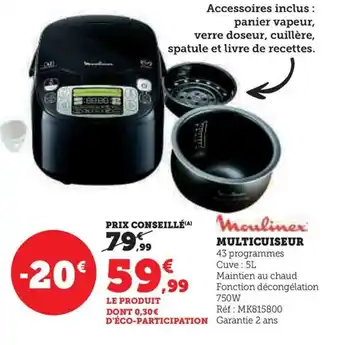 Hyper U MULTICUISEUR offre