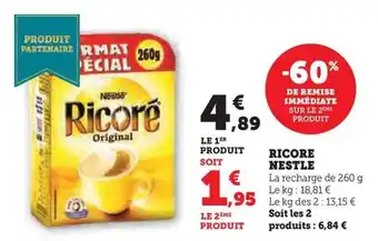 Hyper U RICORE NESTLE offre