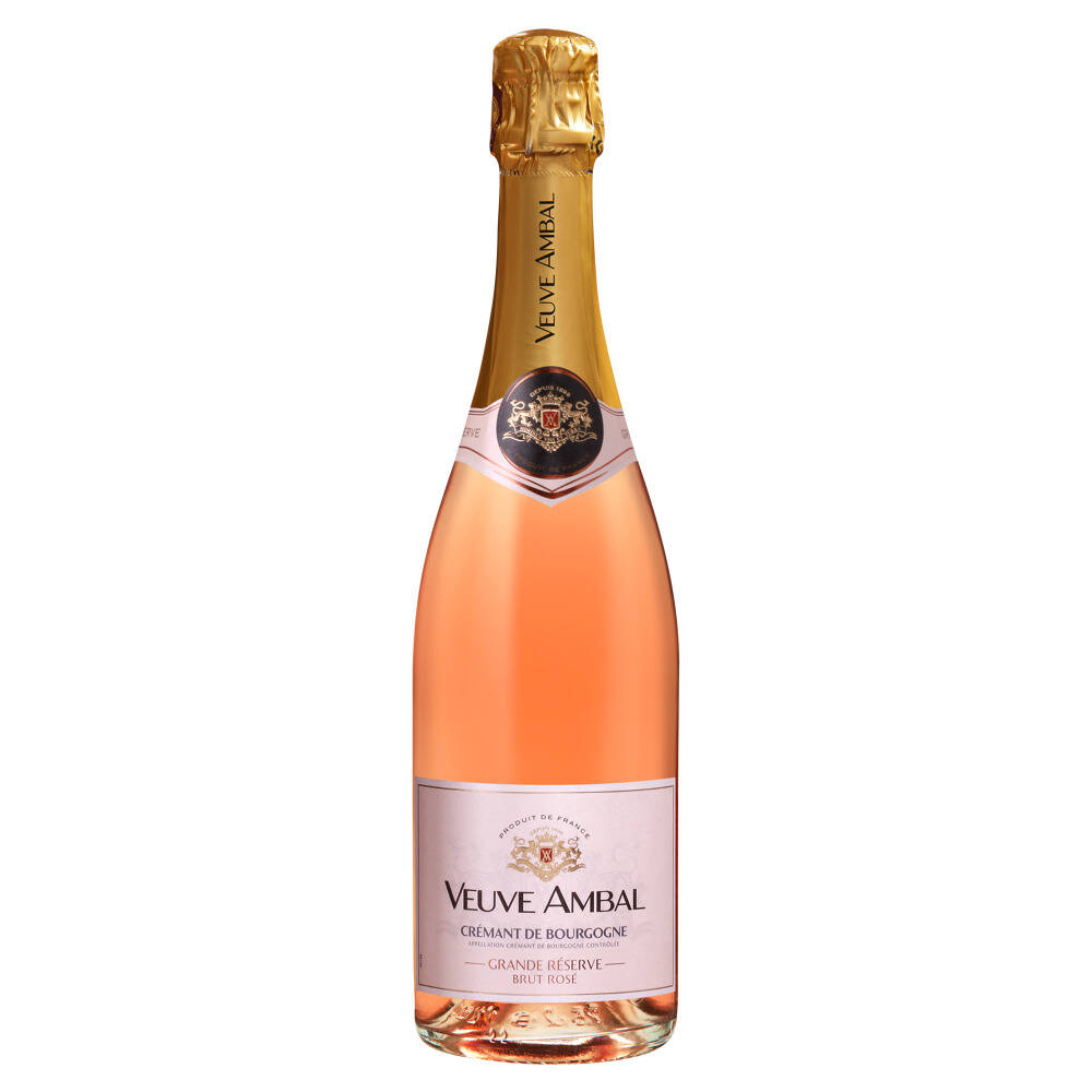 Promo Crémant de bourgogne aop veuve ambal grande réserve - brut rosé ...