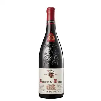 E.Leclerc Réserve de bonpas, 2022 - côtes du rhône aop - rouge - 75 cl offre