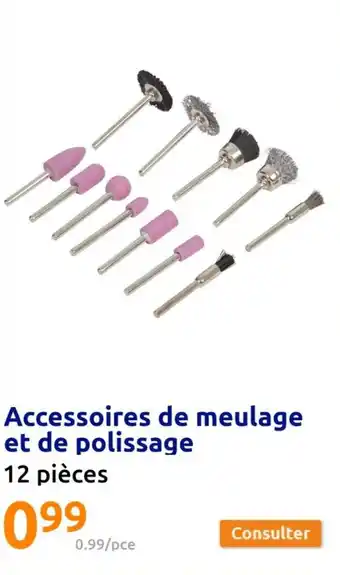 Action Accessoires de meulage et de polissage offre