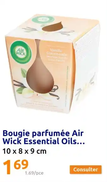 Action Bougie parfumée Air Wick Essential Oils... offre