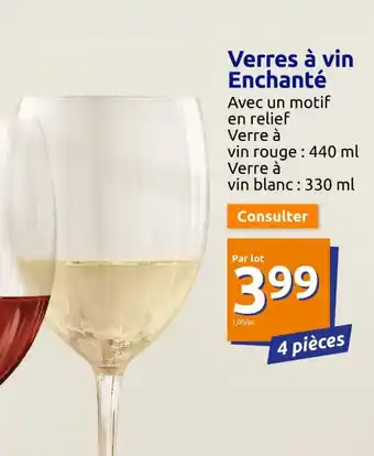 Verres à vin Enchanté